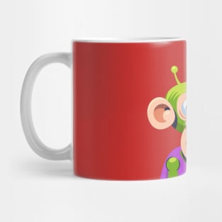 Monkey Triple Eyes Mug